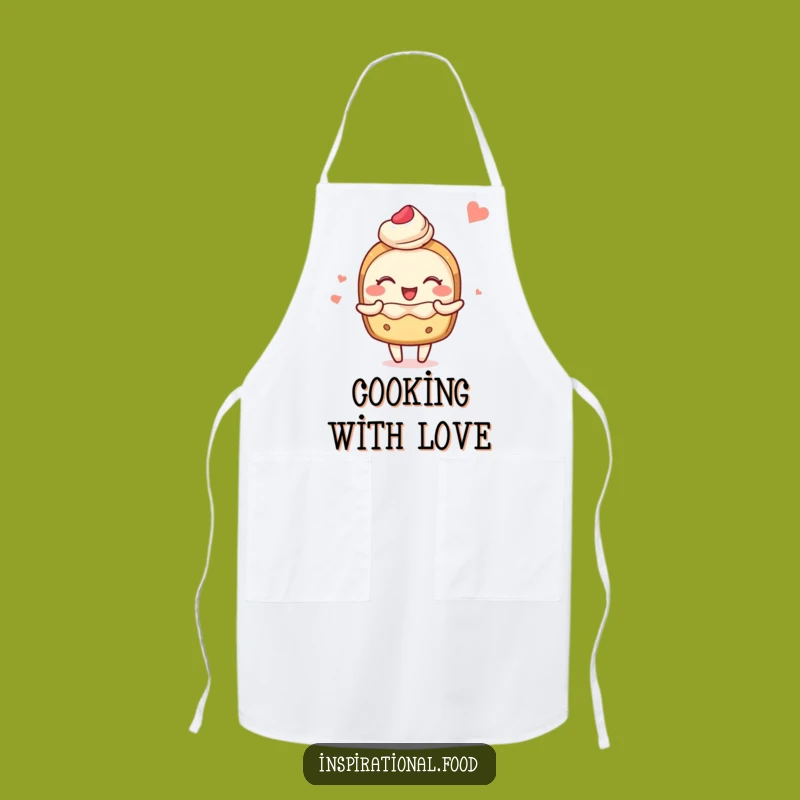 Funny Blushing Pastry Apron - Cook with Joy and Delightful Flair