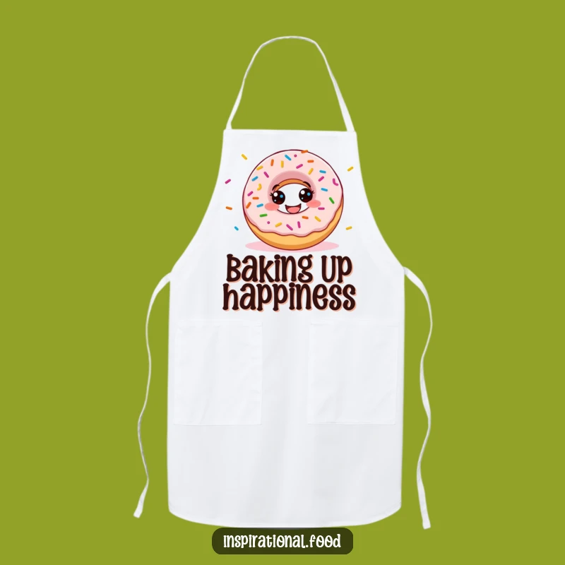 Funny Donut Sprinkles Apron: Cook and Bake with Delicious Humor