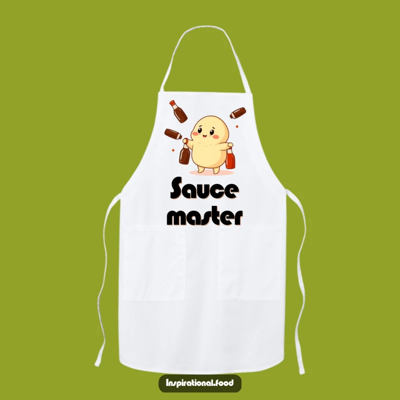 Funny Dumpling Juggling Apron: Cook with Skill and Laughter