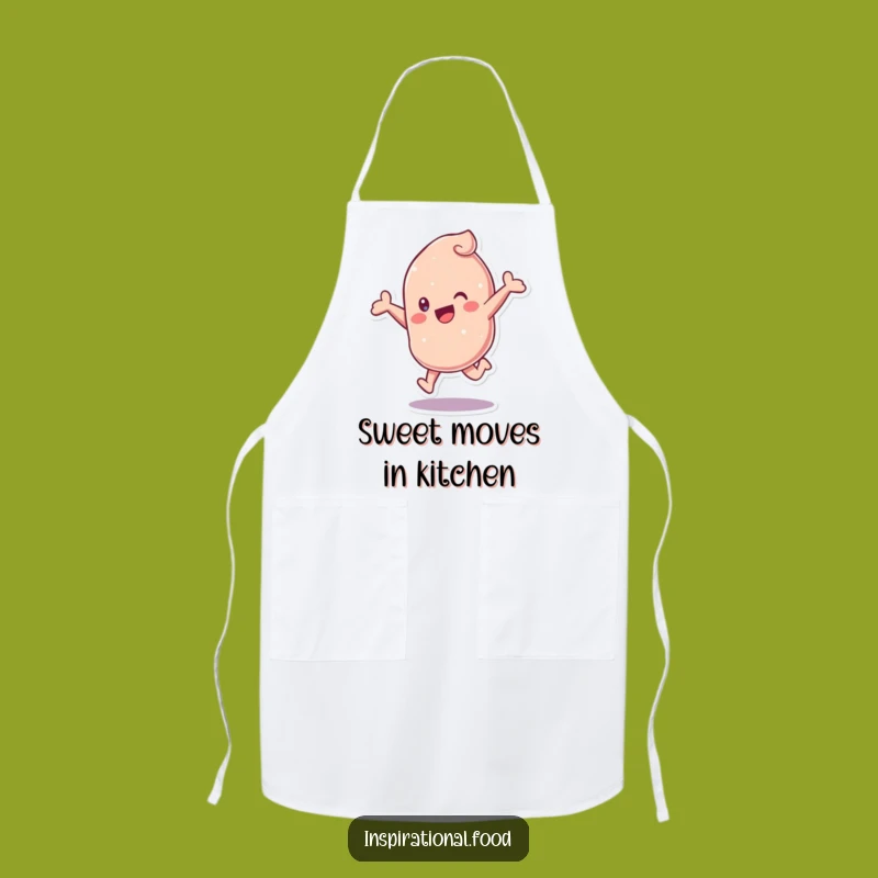 Funny Candy Leap Apron: Chef Character Style, Perfect Funny Gift for Cooks