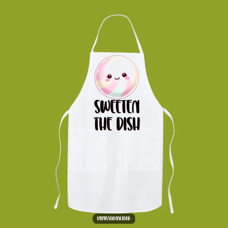 Funny Shimmering Candy Apron: Cook With Sweet Style!