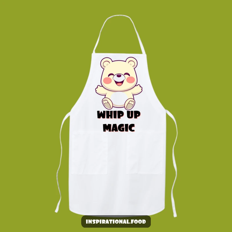 Funny Gummy Bear Bounce Apron: Cook With Playful Energy!