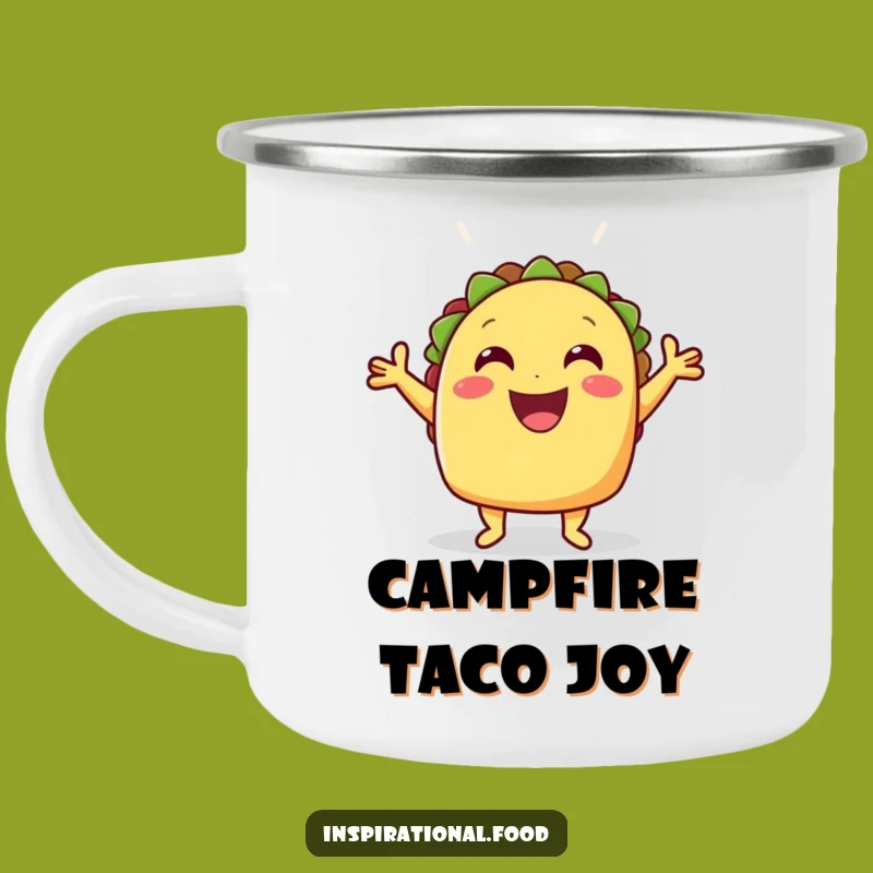 Funny Taco Campfire Mug: Fiesta Vibes for Your Adventures