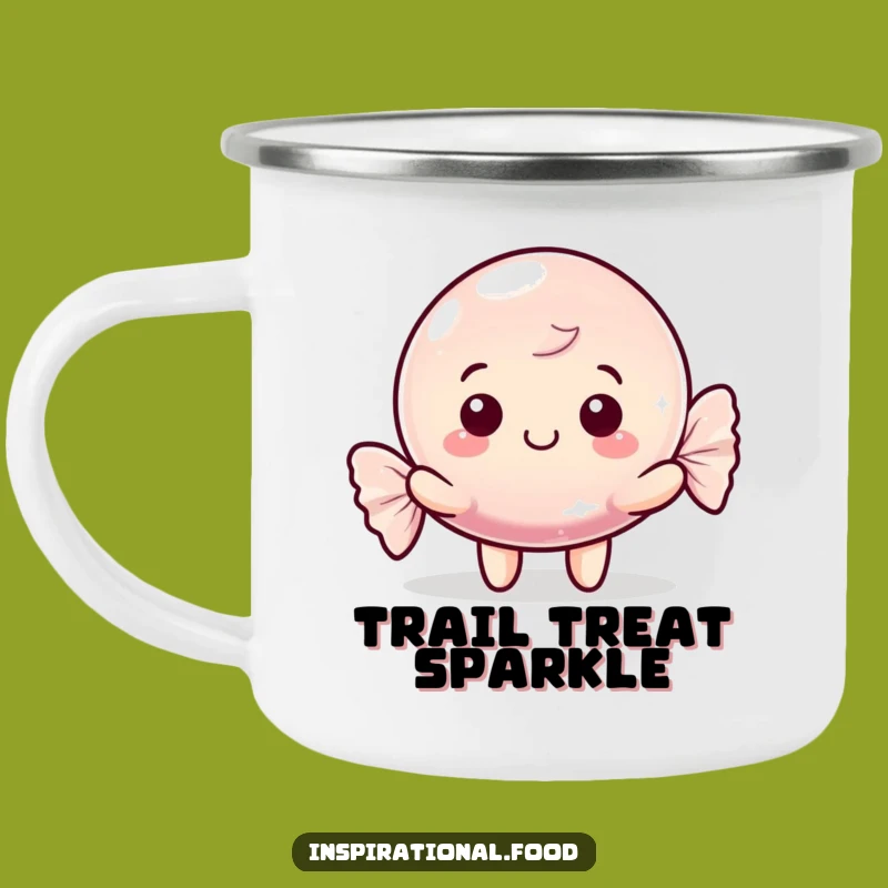 Funny Candy Character Camping Mug - Sweet Campfire Moments Funny Gift