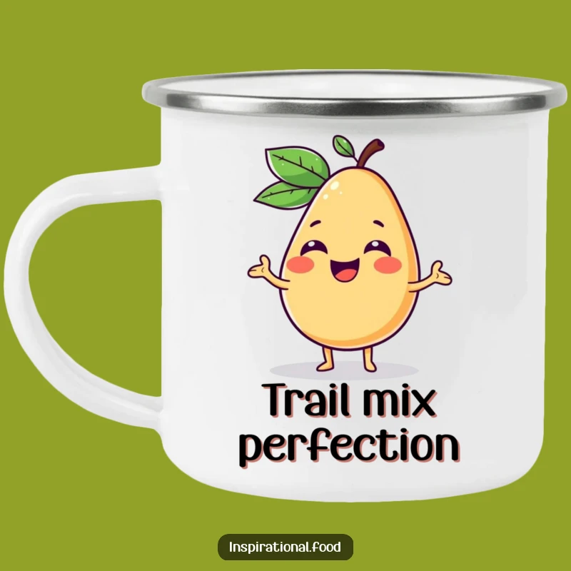 Funny Fruit Concept Camping Mug: Enjoy Your Brew with Foodie Innovation