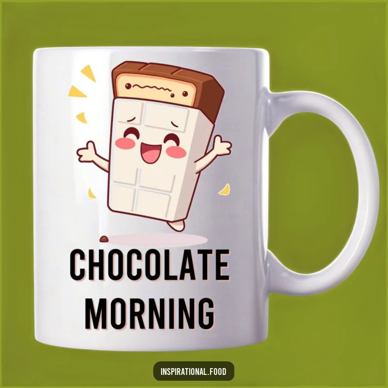 Funny Chocolate Bar Spin Mug: A Sweet and Humorous Gift