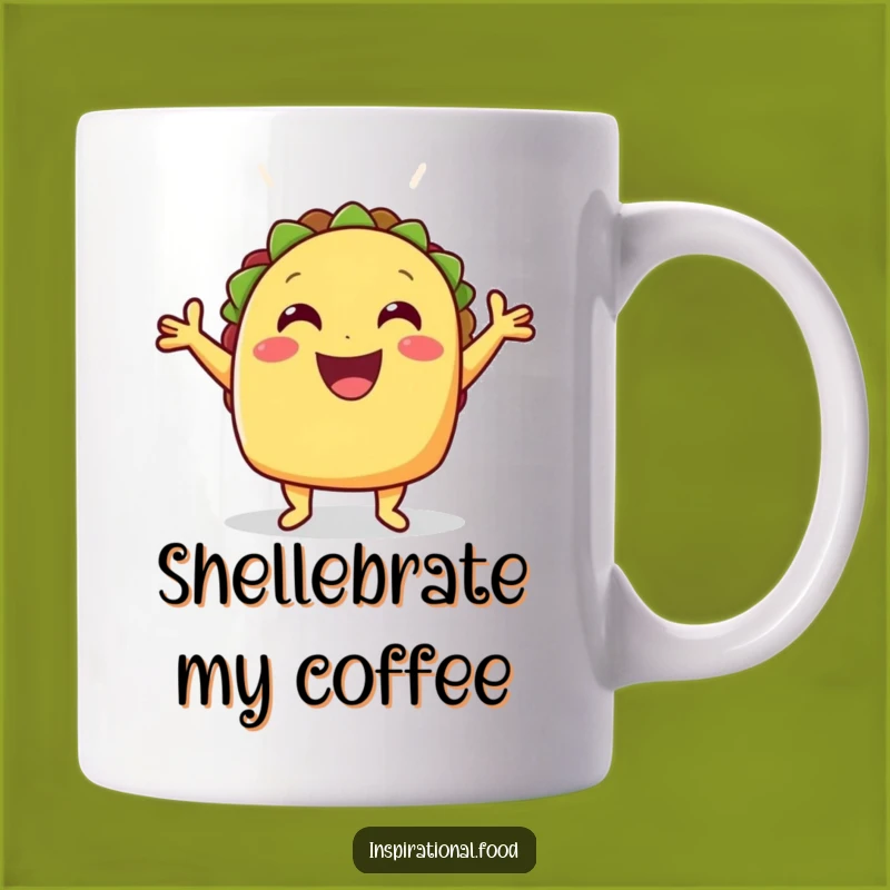 Funny Taco Celebration Mug: A Hilarious Gift for Taco Lovers Who Party