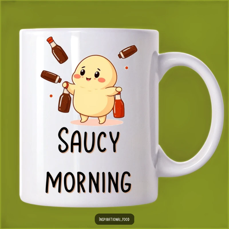 Funny Dumpling Juggling Soy Sauce Mug: A Hilarious Asian Foodie Gift