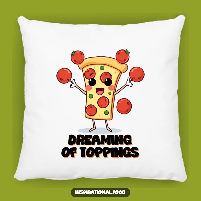 Funny Pizza Juggling Pillow: Add Comfy Cheer to Your Space