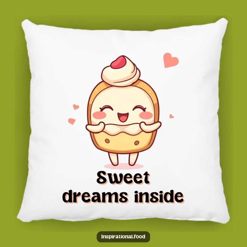 Funny Blushing Pastry Pillow - Snuggle Up with Sweet Delights