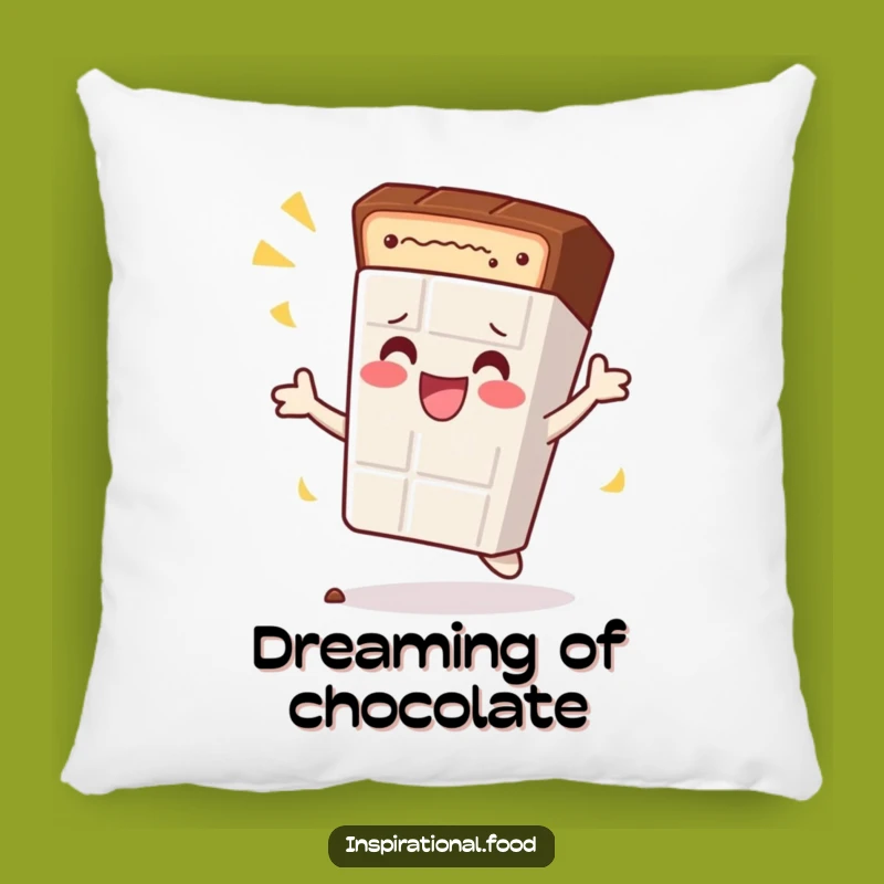 Funny Chocolate Bar Pillow: Cozy Comfort with a Sweet Spin
