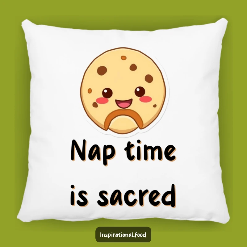 Cozy Funny Cookie Bite Pillow: Snuggle Up with Sweet, Smile-Inducing Comfort