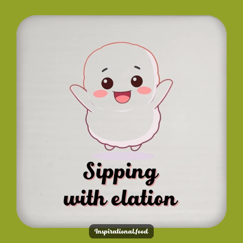 Funny Marshmallow Coaster Set: Protect Surfaces with Bouncy, Comical Charm!