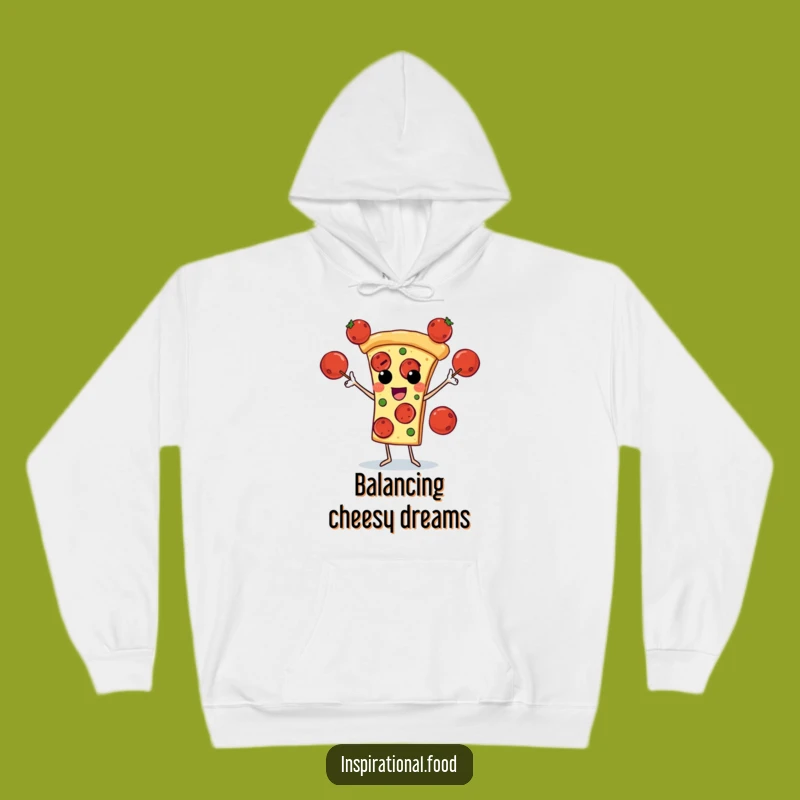 Funny Pizza Juggling Hoodie: Stay Cozy with a Slice of Humor