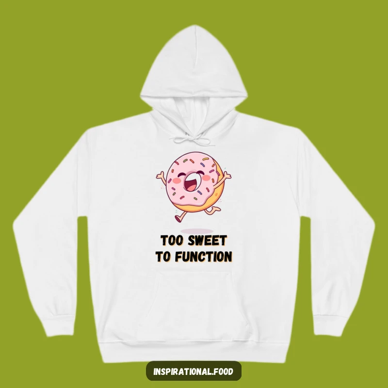 Funny Donut Hoodie: Ecstatic Sprinkled Comfort, Your New Funny Gift