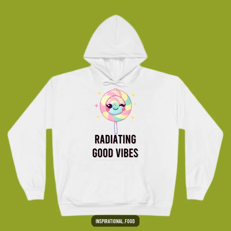 Funny Lollipop Sparkle Hoodie: Cozy Up with Sweet, Humorous Vibes