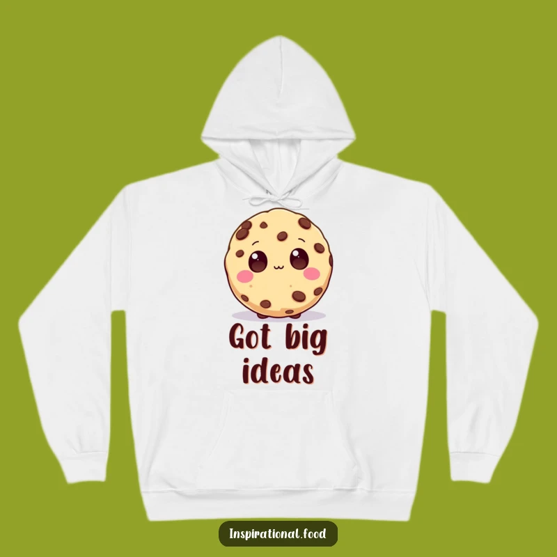 Funny Inspired Cookie Hoodie - Cozy Creative Character Wear, Warm Gift