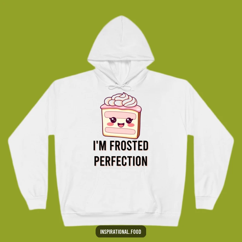Funny Cake Frosting Swirl Hoodie: Cozy Up with Sweet Style
