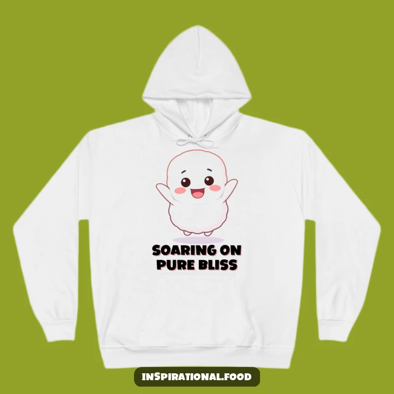 Funny Marshmallow Cozy Hoodie: Embrace Warmth and Comical, Bouncy Joy!