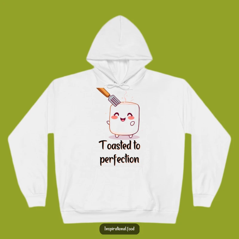 Funny Toasted Marshmallow Hoodie: Cozy Comfort and a Funny Blush for a Great Gift