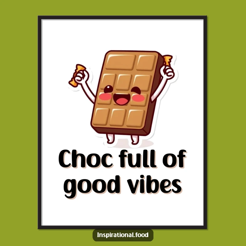 Free Printable Chocolate Wall Art: Funny Downloadable Decor for Sweet Spaces