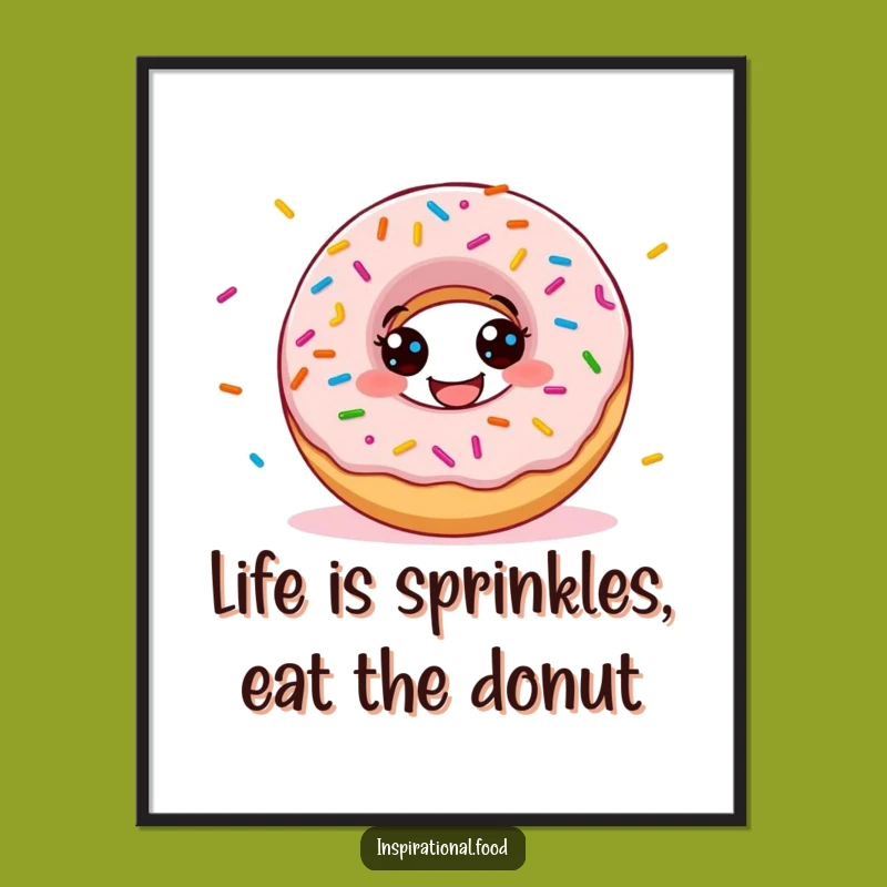 Free Printable Donut Wall Art: Hilarious Sprinkle Scatter for Quirky Home Decor