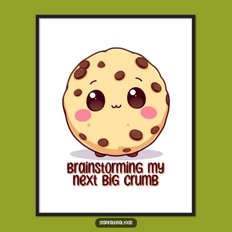 Free Printable Wall Art: Inspired Cookie Creativity Downloadable Decor Gift