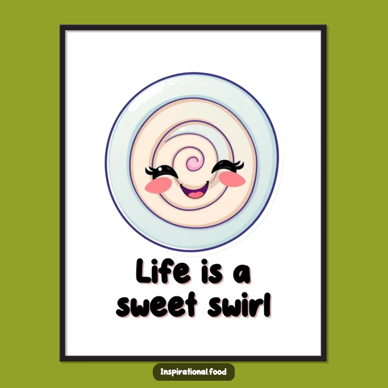 Free Printable Wall Art: Playful Candy Swirl - Whimsical Downloadable Decor Gift