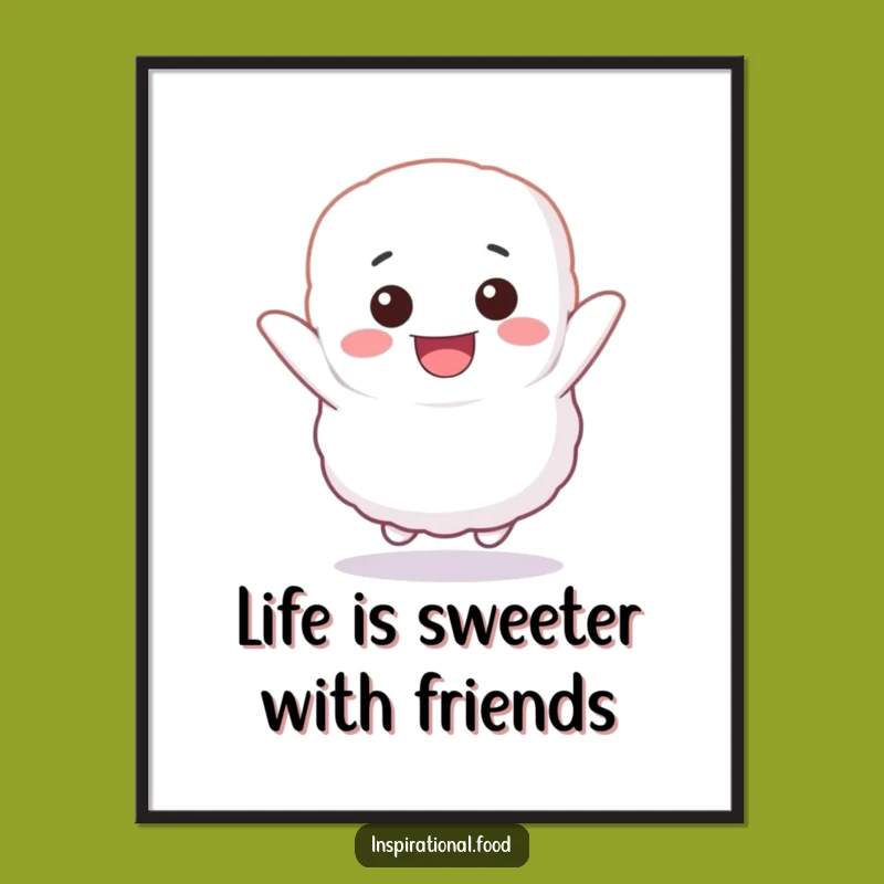 Funny Free Printable Wall Art: Bouncing Marshmallow Glee Downloadable Decor