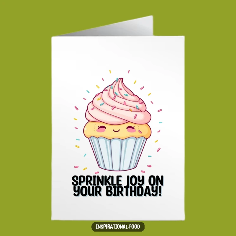 Free Printable Cupcake Birthday Card: Sprinkle Joy with Sweet, Funny Dreams!