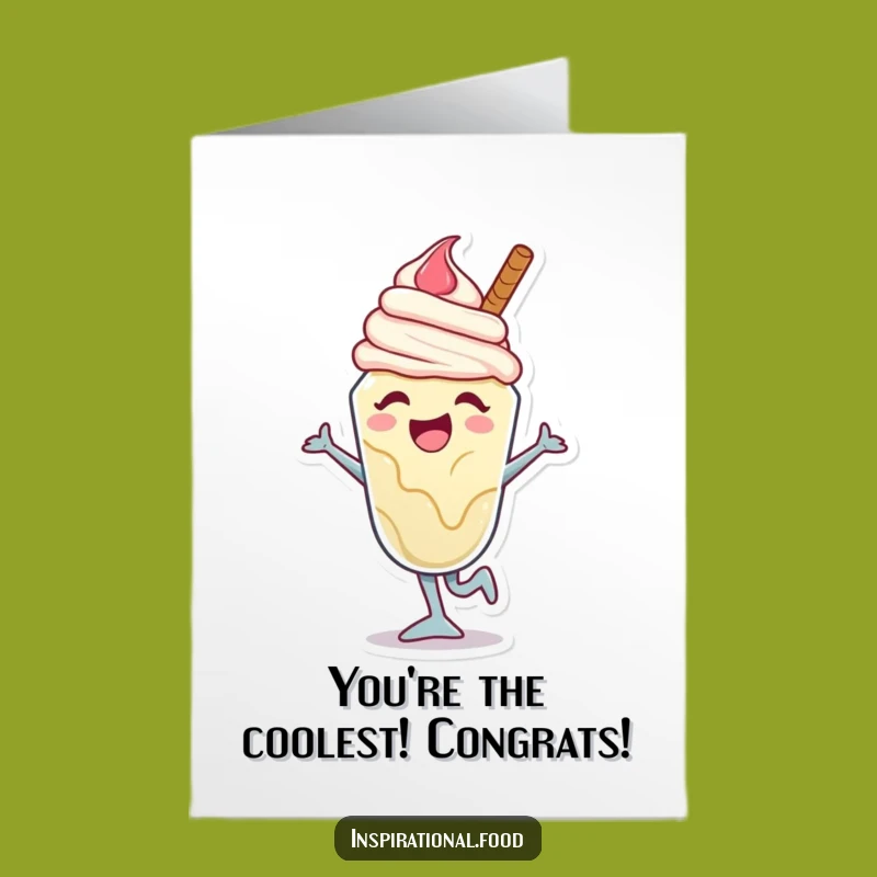Free Printable Ice Cream Congratulations Card: Hilarious Downloadable Gift for Wins