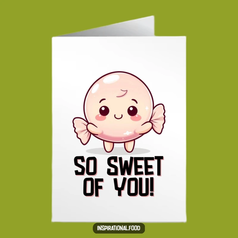 Free Printable Sweet Thanks Card: Funny Downloadable Gift