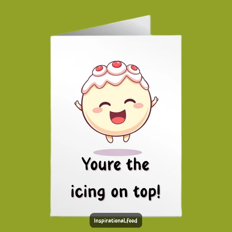 Free Printable Thank You Card: Levitating Cake Gratitude Downloadable Gift