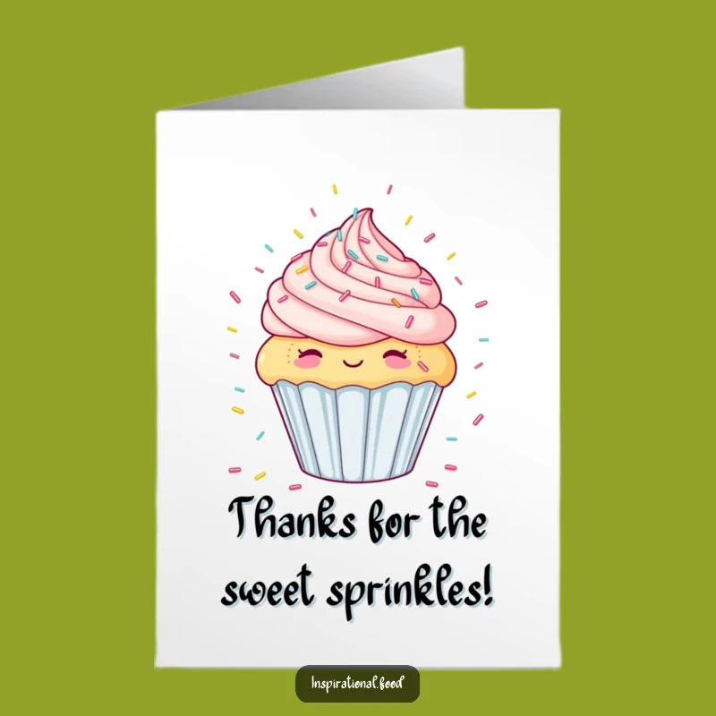Free Printable Thank You Cupcake Card: A Sweet Dream of Sprinkles!