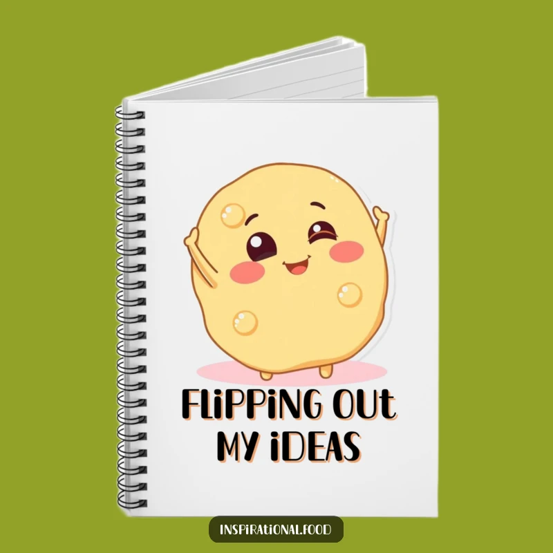 Funny Flipping Pancake Notebook: Jot Down Your Breakfast Ideas