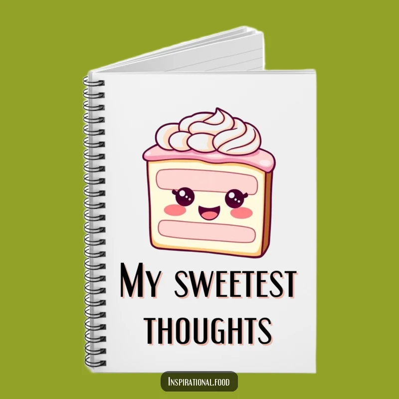 Funny Cake Frosting Swirl Notebook: Capture Sweet Ideas