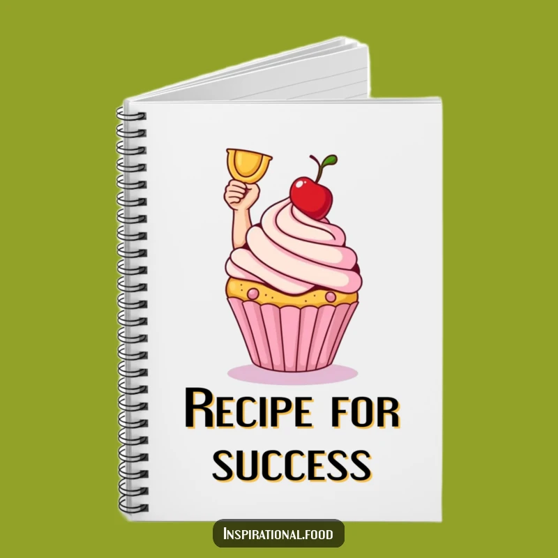 Funny Cupcake Victory Notebook: Dessert Journal, A Perfect Sweet Gift!