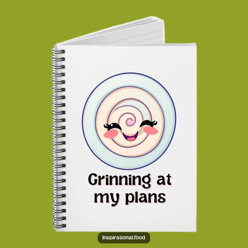 Funny Candy Swirl Notebook: Playful Grin Diary, Perfect Gift for Ideas