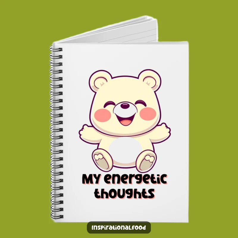 Funny Gummy Bear Bounce Notebook: Jot Down Your Energetic Ideas!