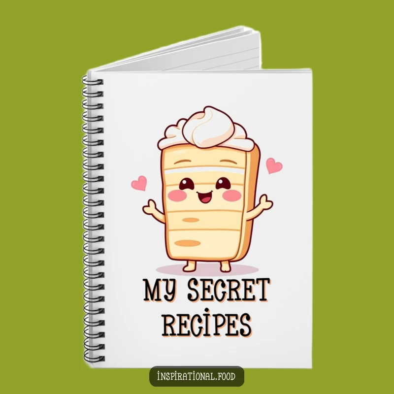 Funny Recipe Journal: Giggling Cake's Baking Notes, Creative Kitchen Notebook