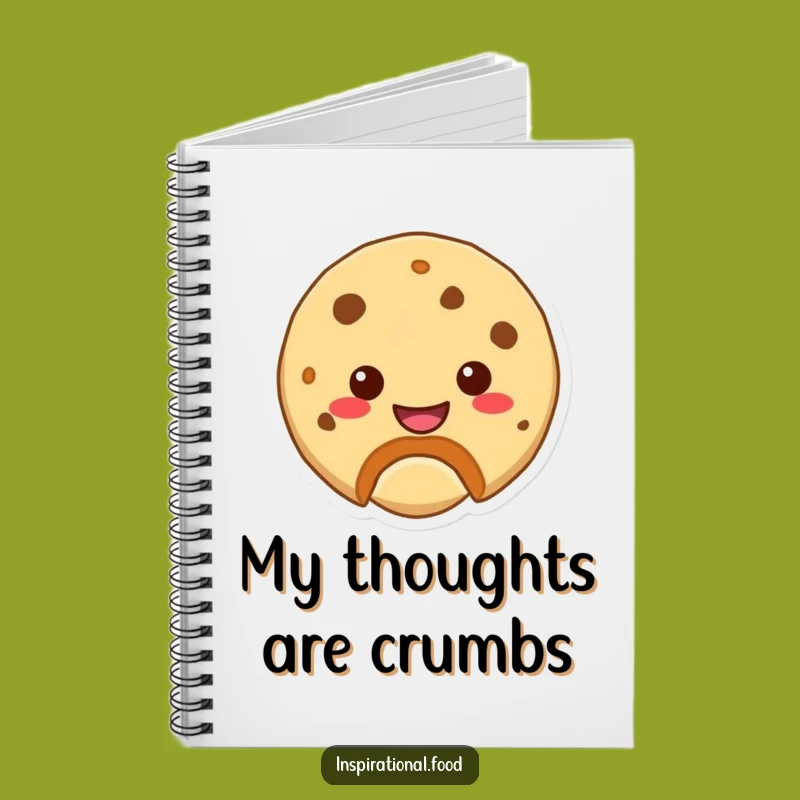 Funny Cookie Bite Notebook: Capture Your Thoughts with a Smile and Sweet Style