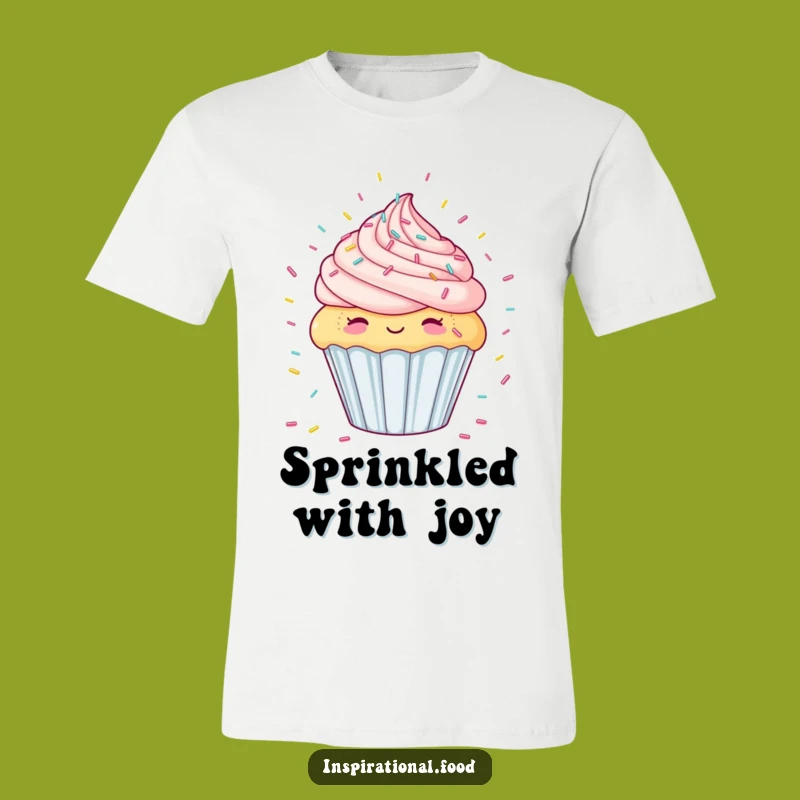 Funny Cupcake Sprinkle Dream T-Shirt - Wear Your Sweetest Fantasies