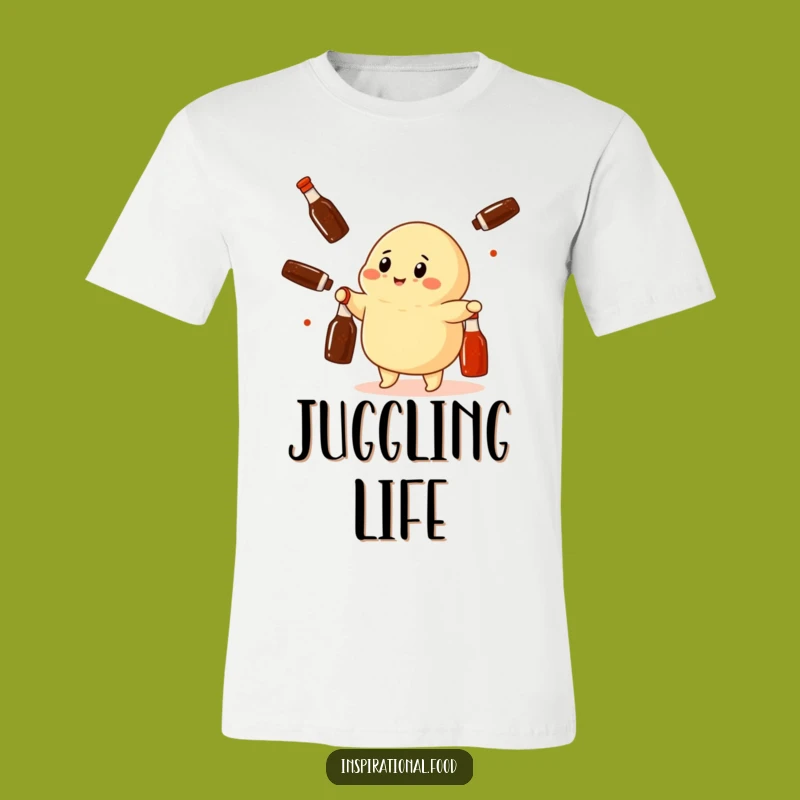 Funny Dumpling Juggling T-Shirt: Show Off Your Playful Side with Humor