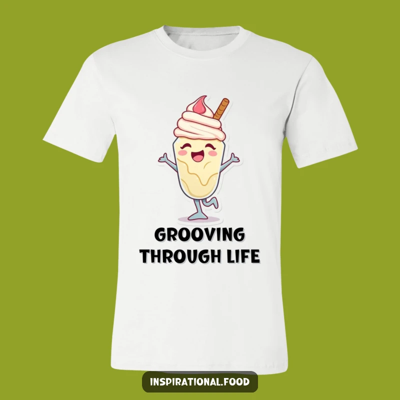 Funny Ice Cream Boogie T-Shirt: Joyful Sundae Dancing, a Cool and Funny Gift for Dessert Lovers