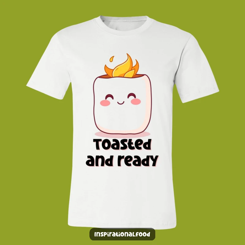 Funny Toasted Marshmallow Tee: Embrace the Cozy Vibes!