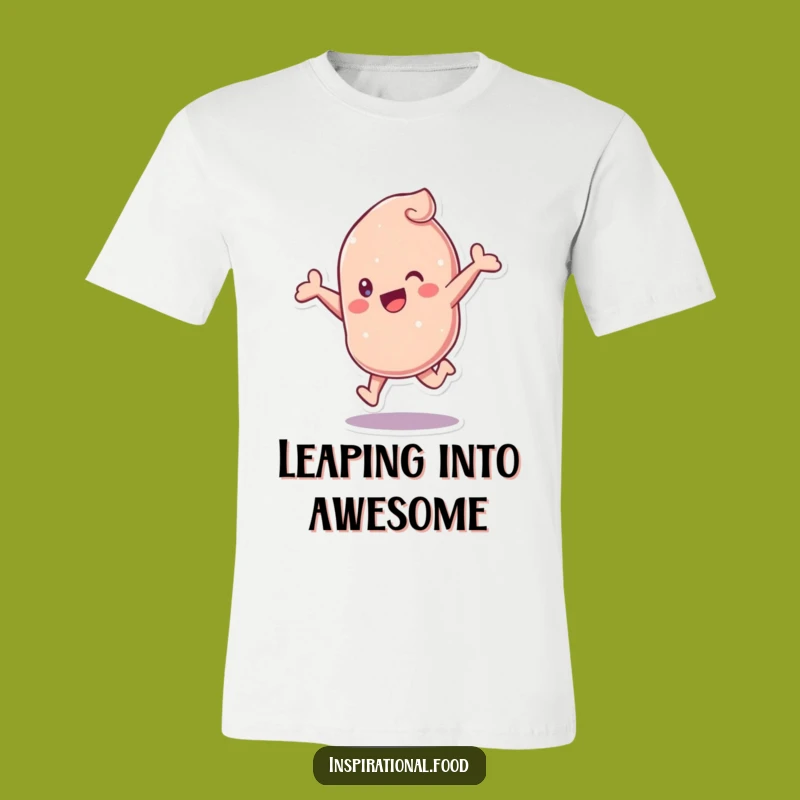Funny Candy Leap T-Shirt: Vibrant Character, Joyful Style, Ideal Funny Gift
