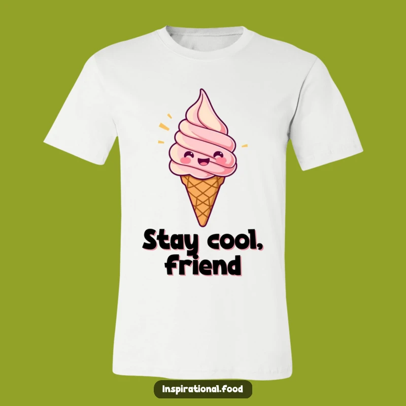 Funny Ice Cream T-Shirt: Jubilant Swirls, Awesome Funny Gift