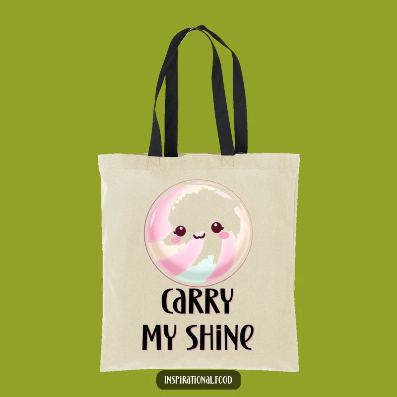 Funny Shimmering Candy Tote: Carry Your Sparkle!