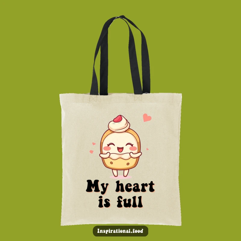 Funny Blushing Pastry Tote Bag - Carry Delicious Joy Everywhere