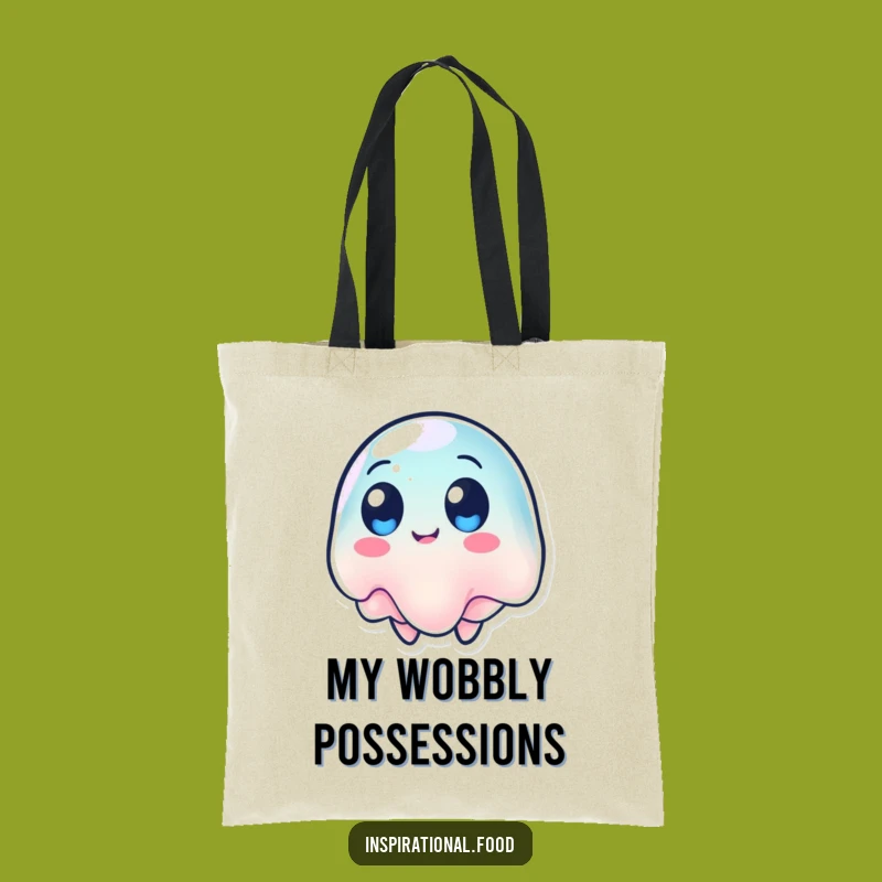 Funny Wobbling Jelly Tote Bag: Carry Your Fun Around
